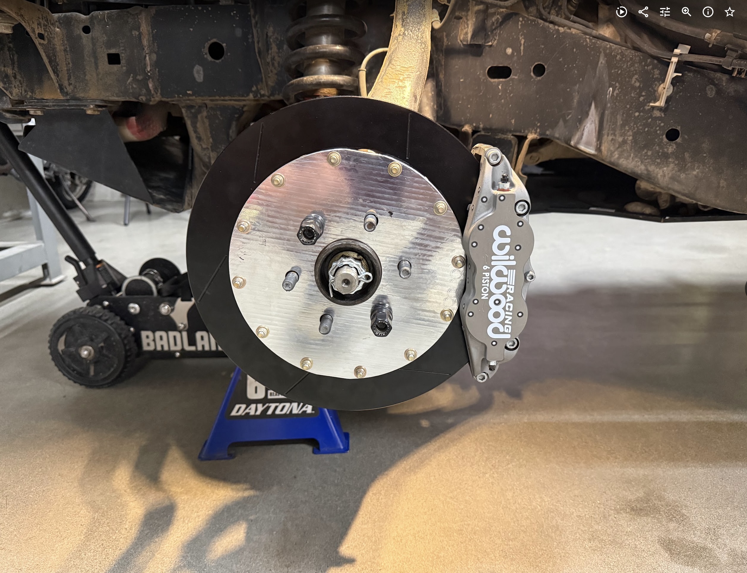 Nissan F-Alpha BBK installed